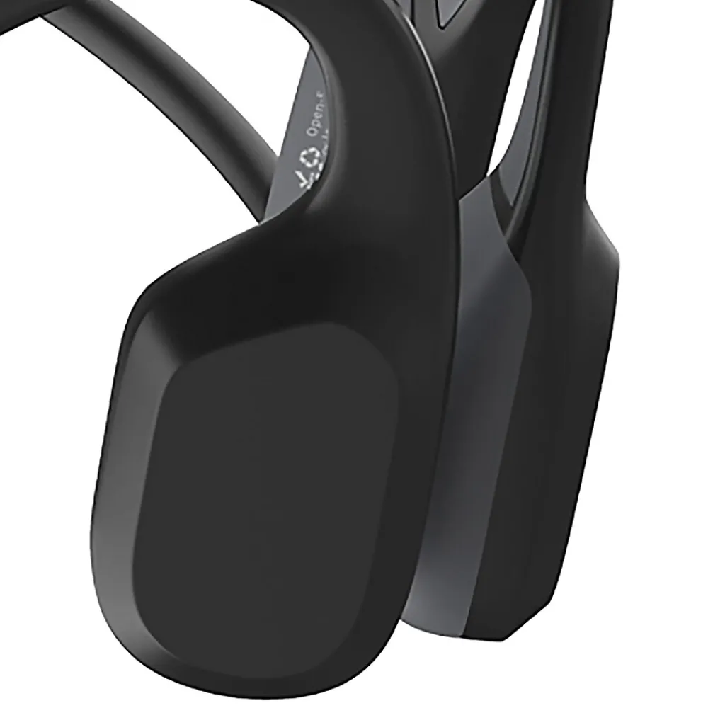 Mezzo Wireless Bluetooth Bone-Conduction Neckband Headphones with Microphone, Black (OS2000BK)<OPN Sound Best