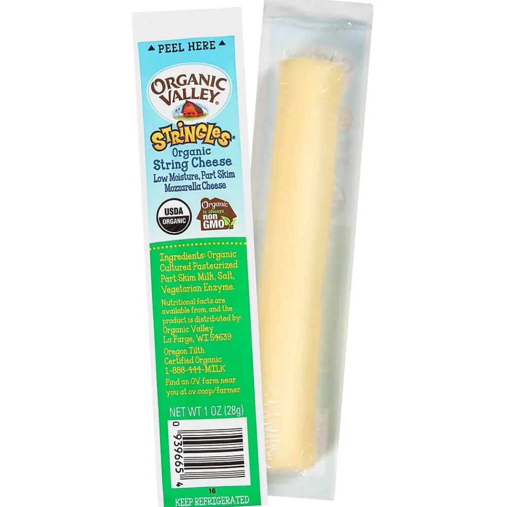 Organic Valley Mozzarella String Cheese, 24/Each (307-00328)