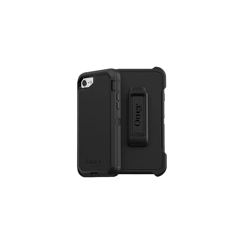 OtterBox Defender Series Black Rugged Case for Apple iPhone 7/8 (77-56603)