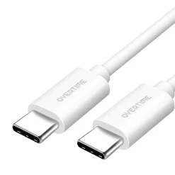 USBC Certified Charging Cables USB-C to USB-C Charging Cable, 10 ft., White, 3/Pack (MFIWHITE10FTX2)<Overtime Discount