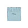 Index Cards*Oxford A-Z 4" x 6" Index Card Files, Blue, 25/Set (P4625)