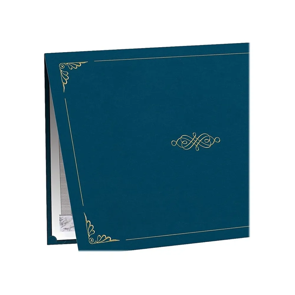 Awards & Certificates*Oxford Certificate Holders, 11.25" x 8.75", Dark Blue, 5/Pack (29900235BGD)