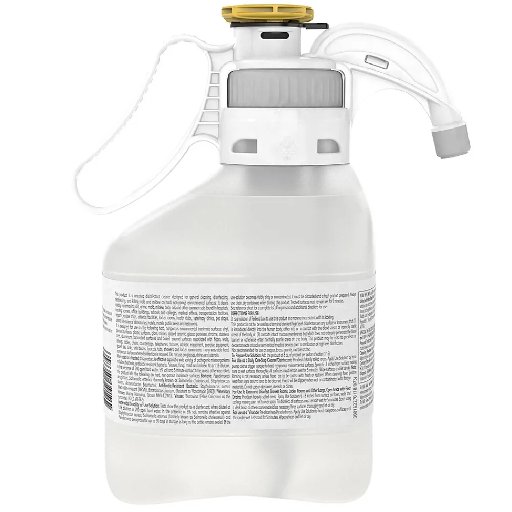 Five 16 Diversey SmartDose Disinfectant, Liquid, 47.3 Oz. (5019296)<Oxivir