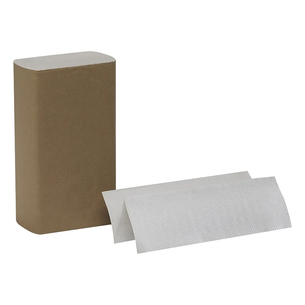 Pacific Blue Basic Multifold Paper Towels, 1-ply, 250 Sheets/Pack, 16 Packs/Carton (20204)