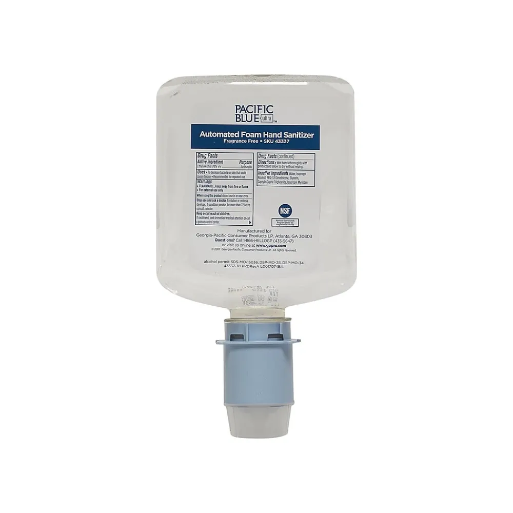 Pacific Blue Foaming Hand Sanitizer Dispenser Refill, 3/Carton (43337)<Pacific Blue Ultra Online