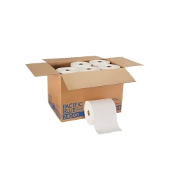 Pacific Blue Select Premium Hardwound Paper Towels, 2-ply, 350 ft./Roll, 12 Rolls/Carton (28000)