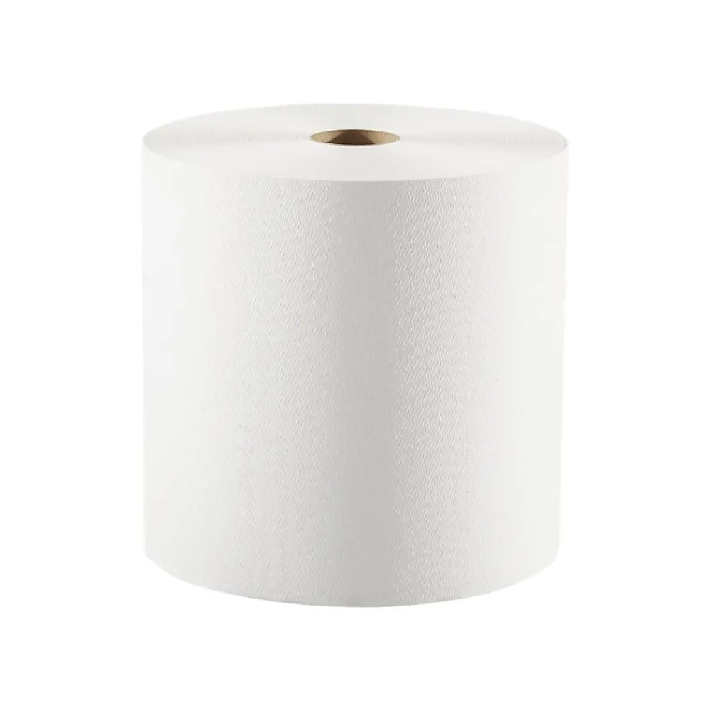 Pacific Blue Select Recycled Hardwound Paper Towels, 1-ply, 1000 ft./Roll, 6 Rolls/Carton (26100)