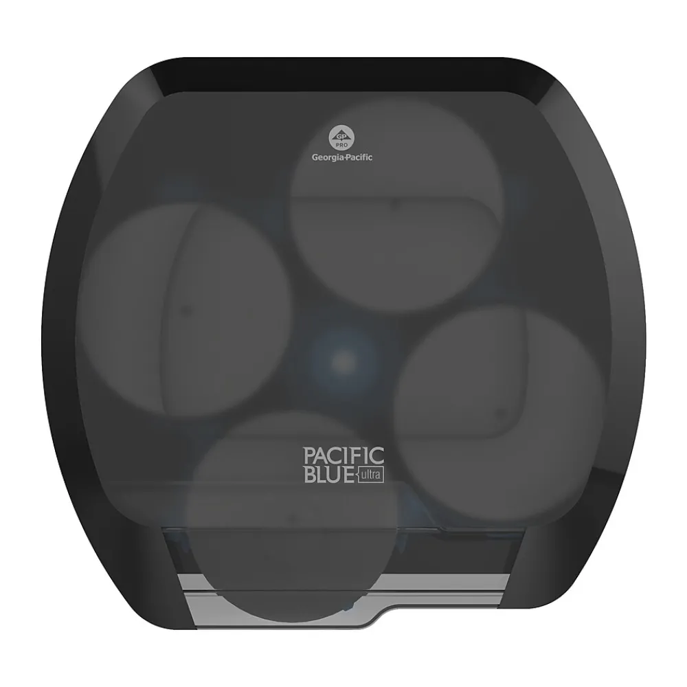 Coreless Toilet Paper Dispenser, Smoke (56602A)<Pacific Blue Ultra Clearance