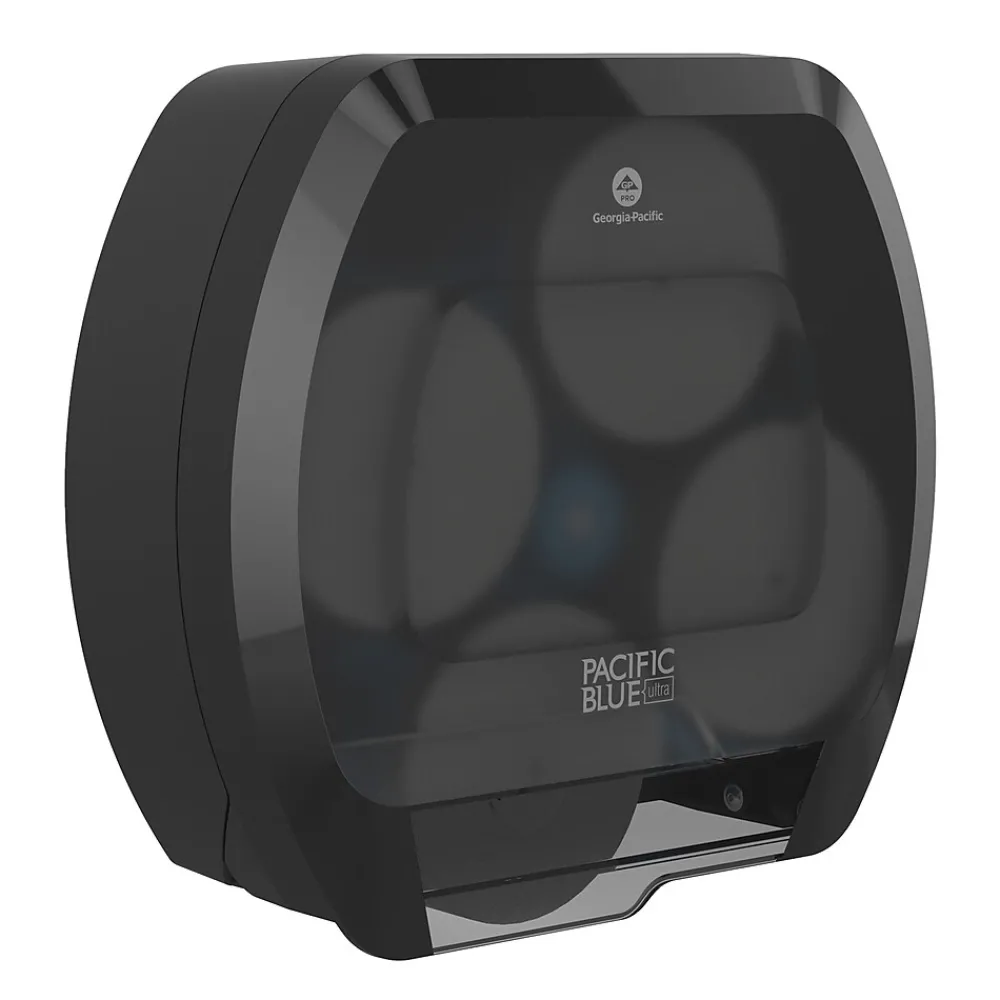 Coreless Toilet Paper Dispenser, Smoke (56602A)<Pacific Blue Ultra Clearance