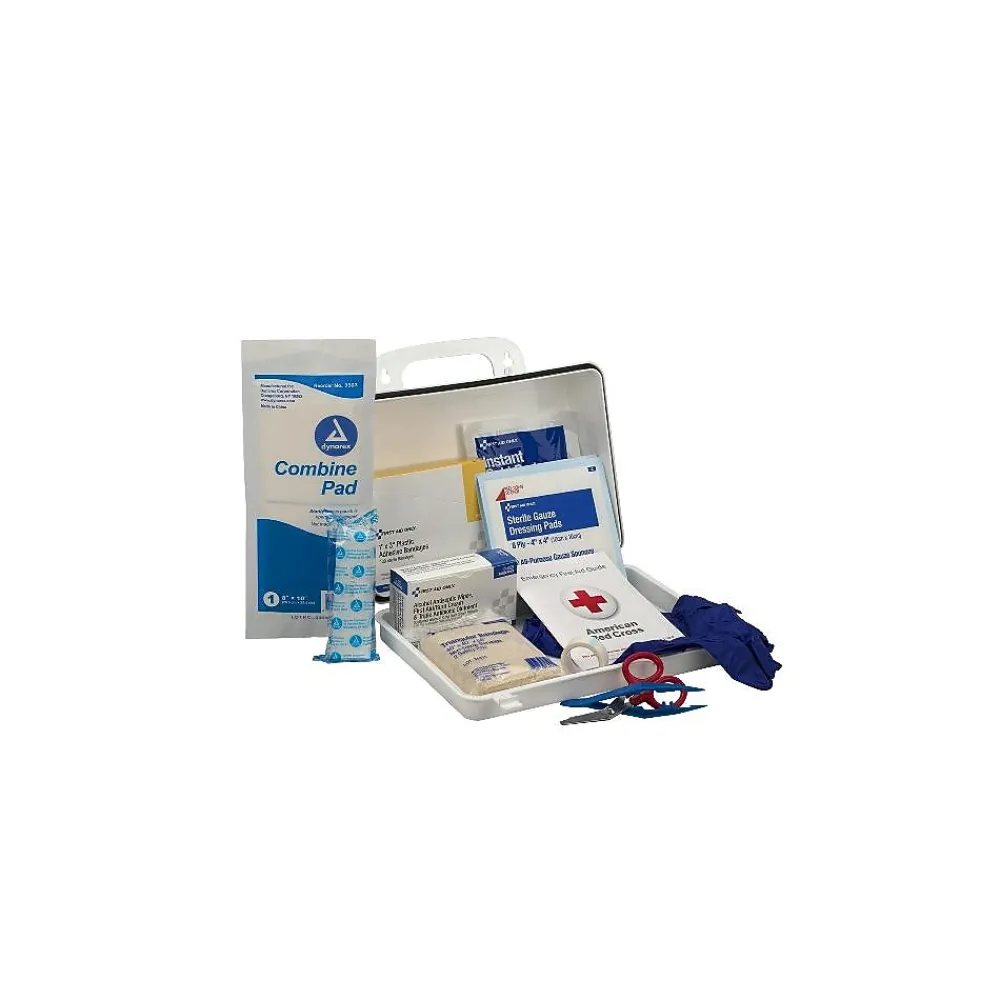 Pac-Kit Weatherproof Plastic First Aid Kit,159 pieces, #25 (579-6084)