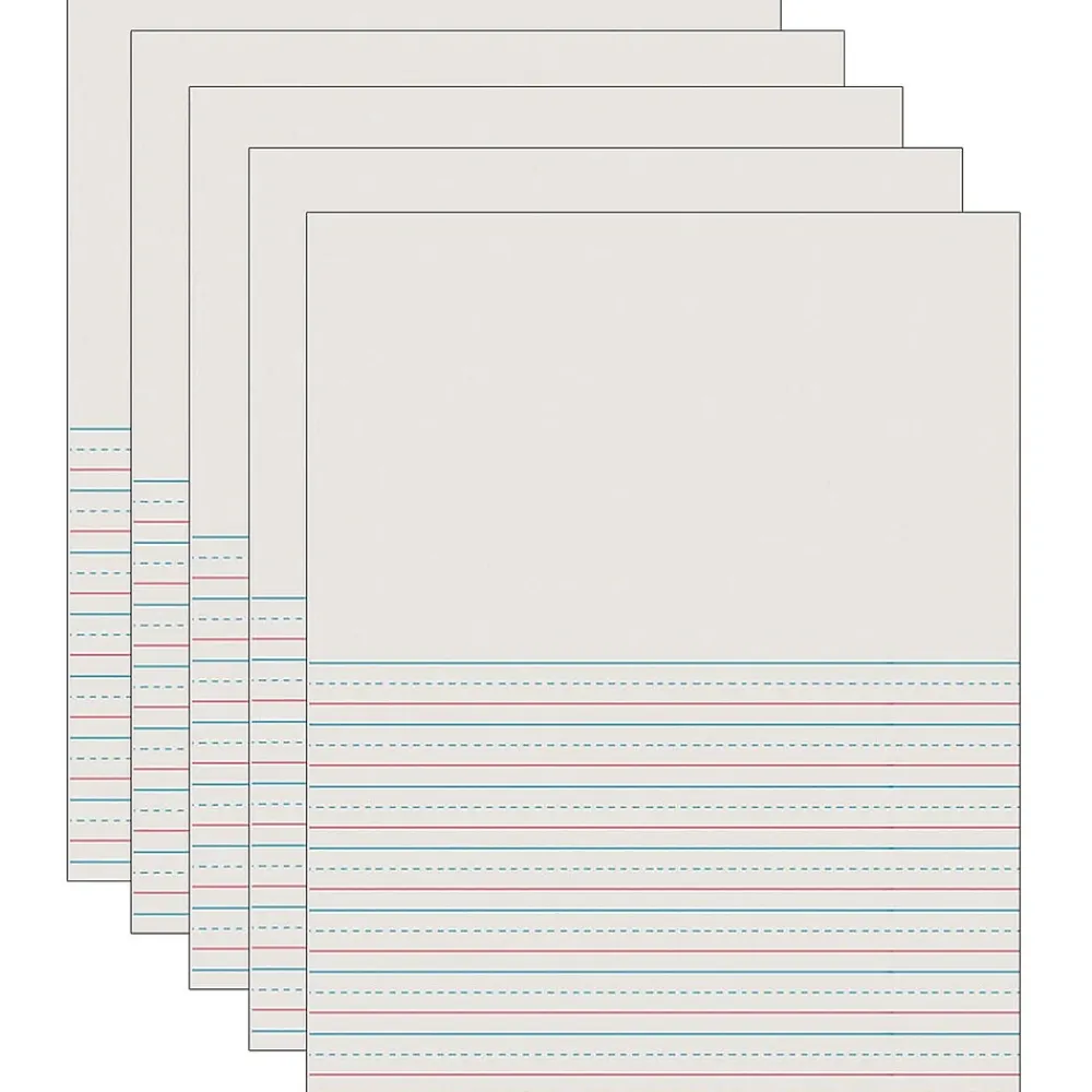 Classroom Paper*Pacon Newsprint Handwriting Paper, 500 Sheets/Pack, 5/Packs (PAC2695-5)