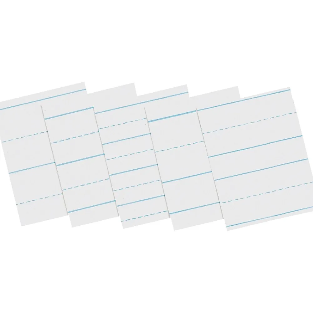 Classroom Paper*Pacon Skip-A-Line Newsprint, 11" x 8.5", Ruled, 500 Sheets/Ream