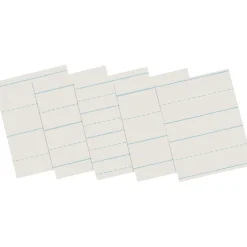 Classroom Paper*Pacon Skip-A-Line Newsprint, 11" x 8.5", Ruled, 500 Sheets/Ream