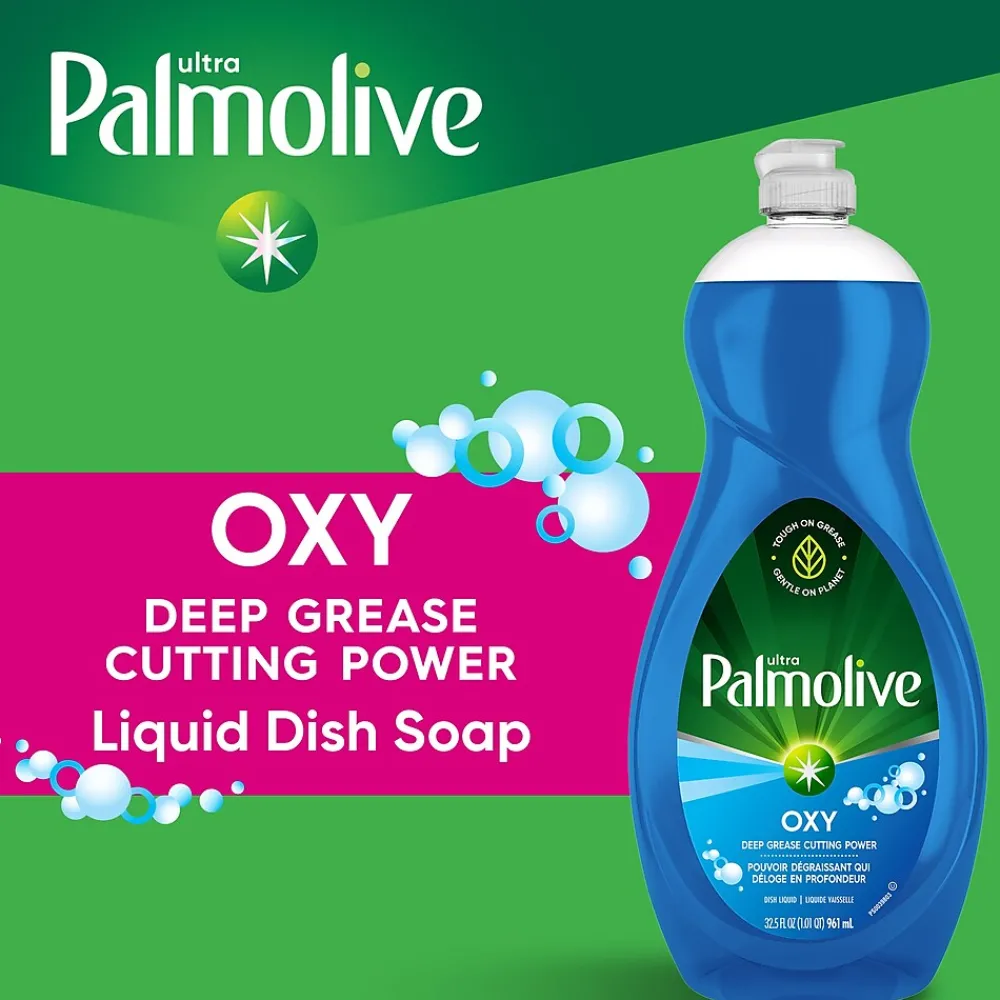 Ultra Liquid Dish Soap, Clean, 32.5 oz., 9/Carton (US04273ACT)<Palmolive Hot