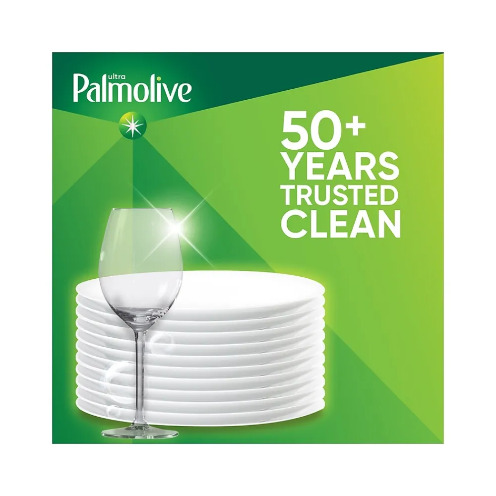 Ultra Pure + Clear Dish Soap, Spring Fresh, 32.5 fl. oz., 9/Carton (US04272ACT)<Palmolive Hot