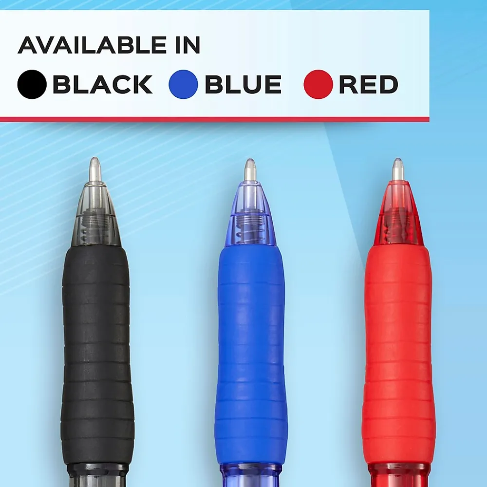 Pens|Paper Mate Ballpoint Pen, Profile Retractable Pen, Medium Point, Assorted Ink, 8 Count (2097014)