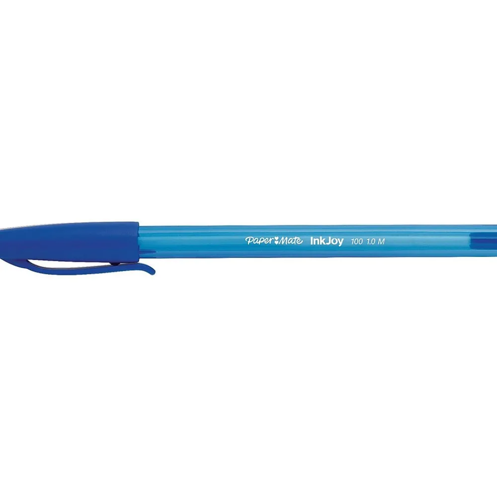 Pens|Paper Mate InkJoy 100ST Ballpoint Pen, Medium Point, Assorted Ink, 8/Pack (1945930)