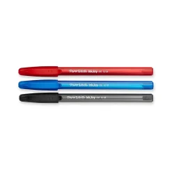 Pens|Paper Mate InkJoy 100ST Ballpoint Pen, Medium Point, Assorted Ink, 8/Pack (1945930)