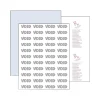 Security & Carbon*Paris DocuGard Premier 8.5" x 11" Medical Security Paper, 24 lbs., Blue, 500 Sheets/Ream (PRB04543)