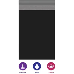 Best Partners Brand Colored Poly Mailers, 14.5