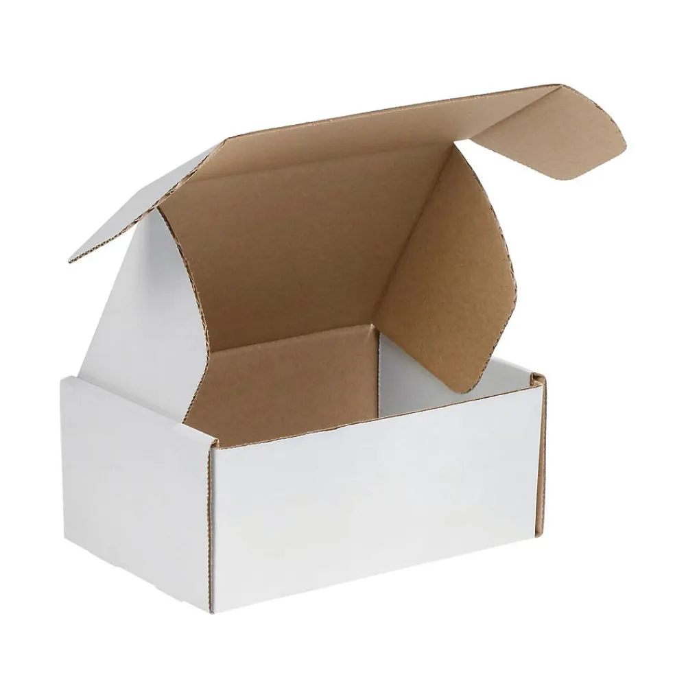 Hot Partners Brand Deluxe Literature Mailers, 16" x 12" x 6", White, 25/Bundle (MFL16126)