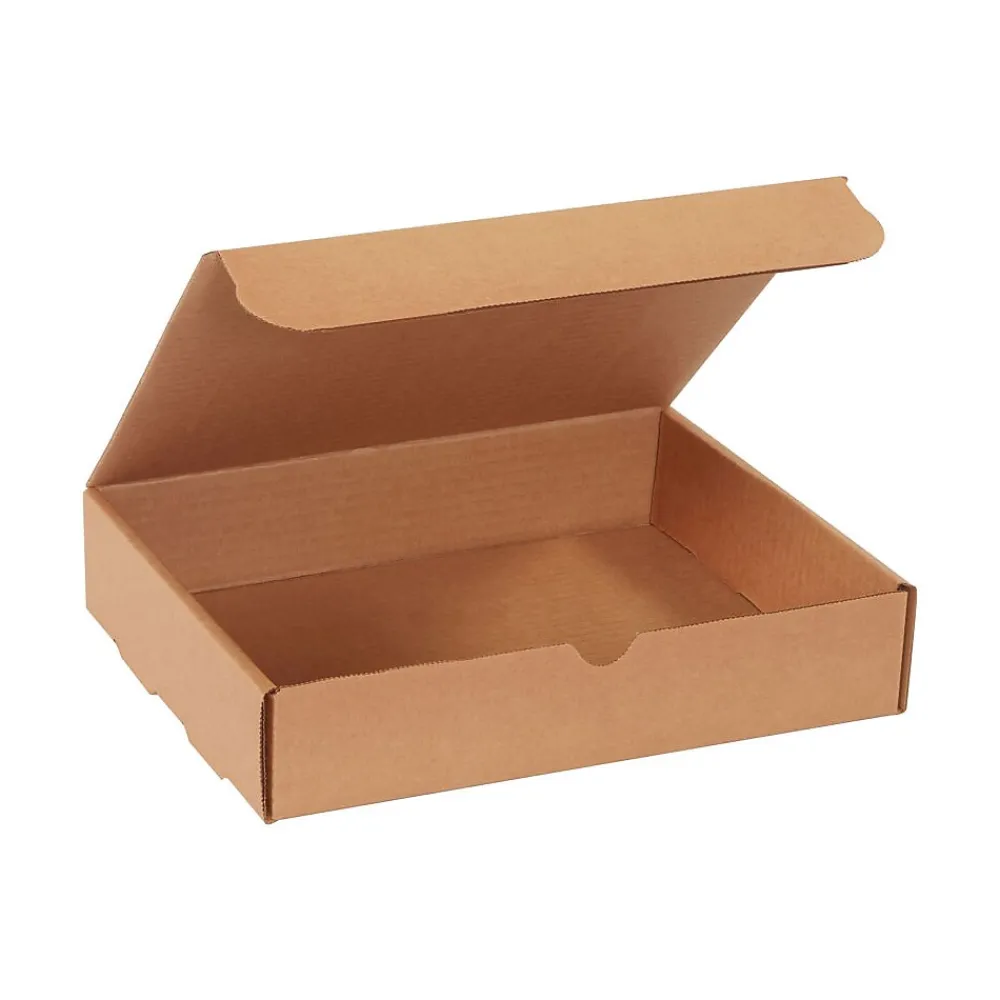 Best Unbranded Partners Brand Literature Mailers, 11 1/8" x 8 3/4" x 2 5/16", Kraft, 50/Bundle (M1182DK)