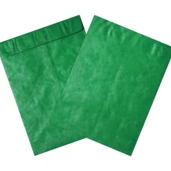 Partners Brand Partners Tyvek Envelopes, 9" x 12", Green, 100/Case (TYC912G)