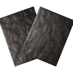 Hot Partners Brand Partners Tyvek Envelopes, 9" x 12", Black, 100/Case (TYC912B)