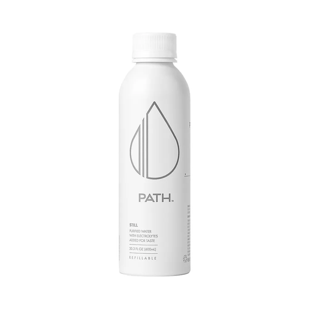 PATH Water PATH Purified Water, 20.3 fl. oz., 12 Bottles/Carton (FG-1002)