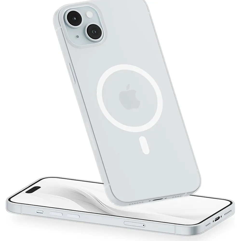 PEEL Magnetic MagSafe Phone Case for iPhone 15 Plus, Clear (I15 PLUS MAGSAFE CLE)