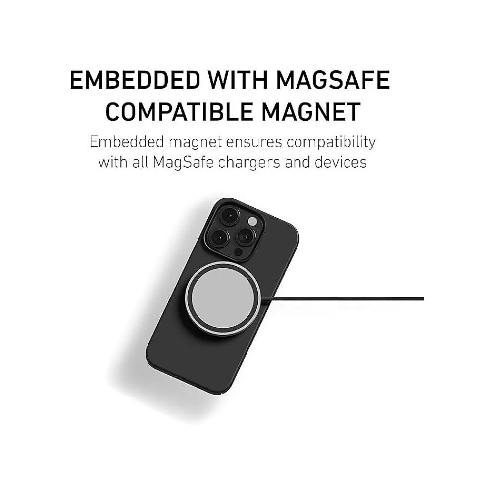 PEEL Magnetic MagSafe Phone Case for iPhone 15 Pro, Black (I15 PRO MAGSAFE BLAC)