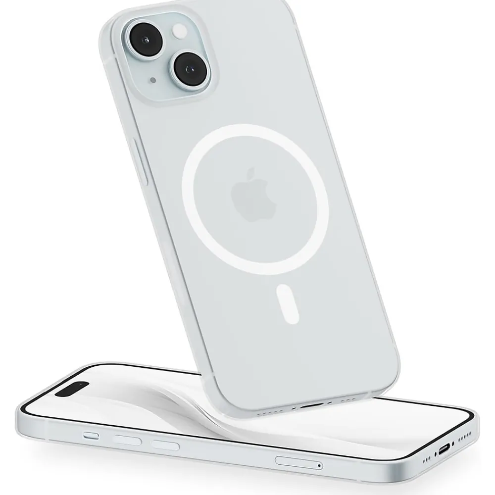 PEEL Magnetic Thin Series MagSafe Phone Case for iPhone 15 Case, Clear (I15 6.1 MAGSAFE CLEA)