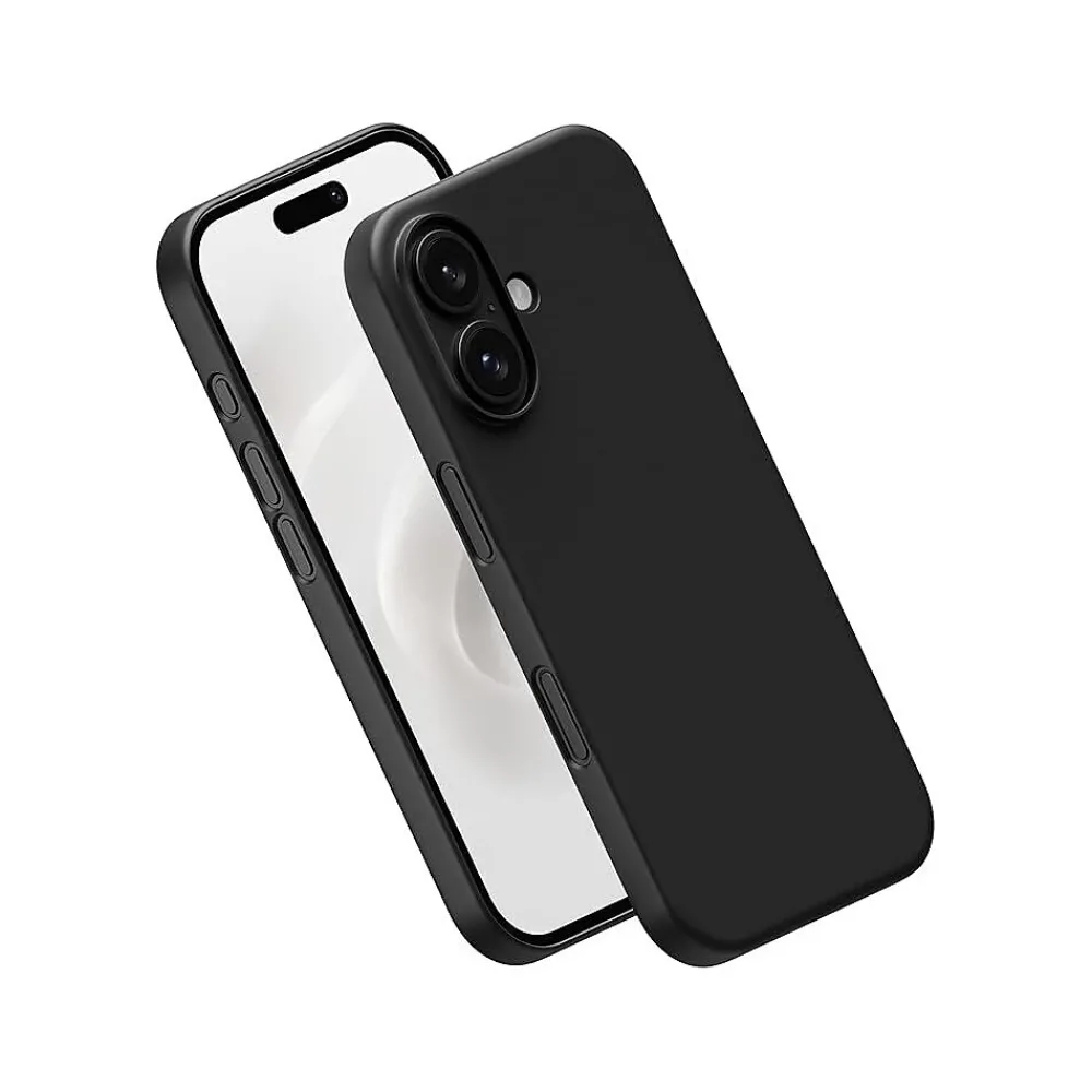 PEEL Magnetic Thin Series MagSafe Phone Case for iPhone 16 Case, Black (I16_STD_MAG_BLK)