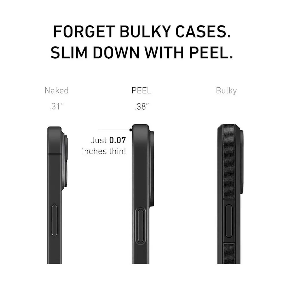 PEEL Magnetic Thin Series MagSafe Phone Case for iPhone 16 Plus Case, Clear (I16_PLS_MAG_CLR)