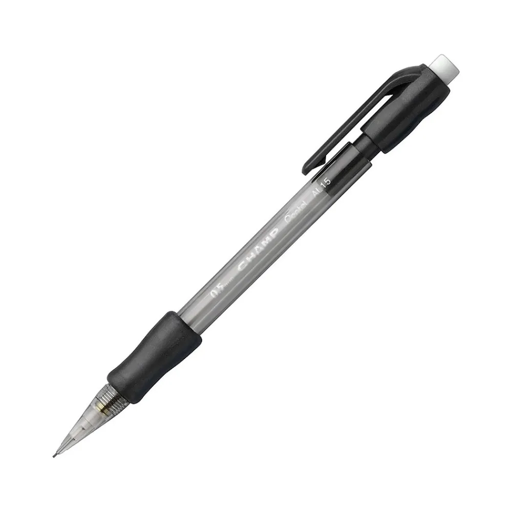 Pencils|Pentel Champ Mechanical Pencil, 0.5mm, #2 Medium Lead, Dozen (AL15A)