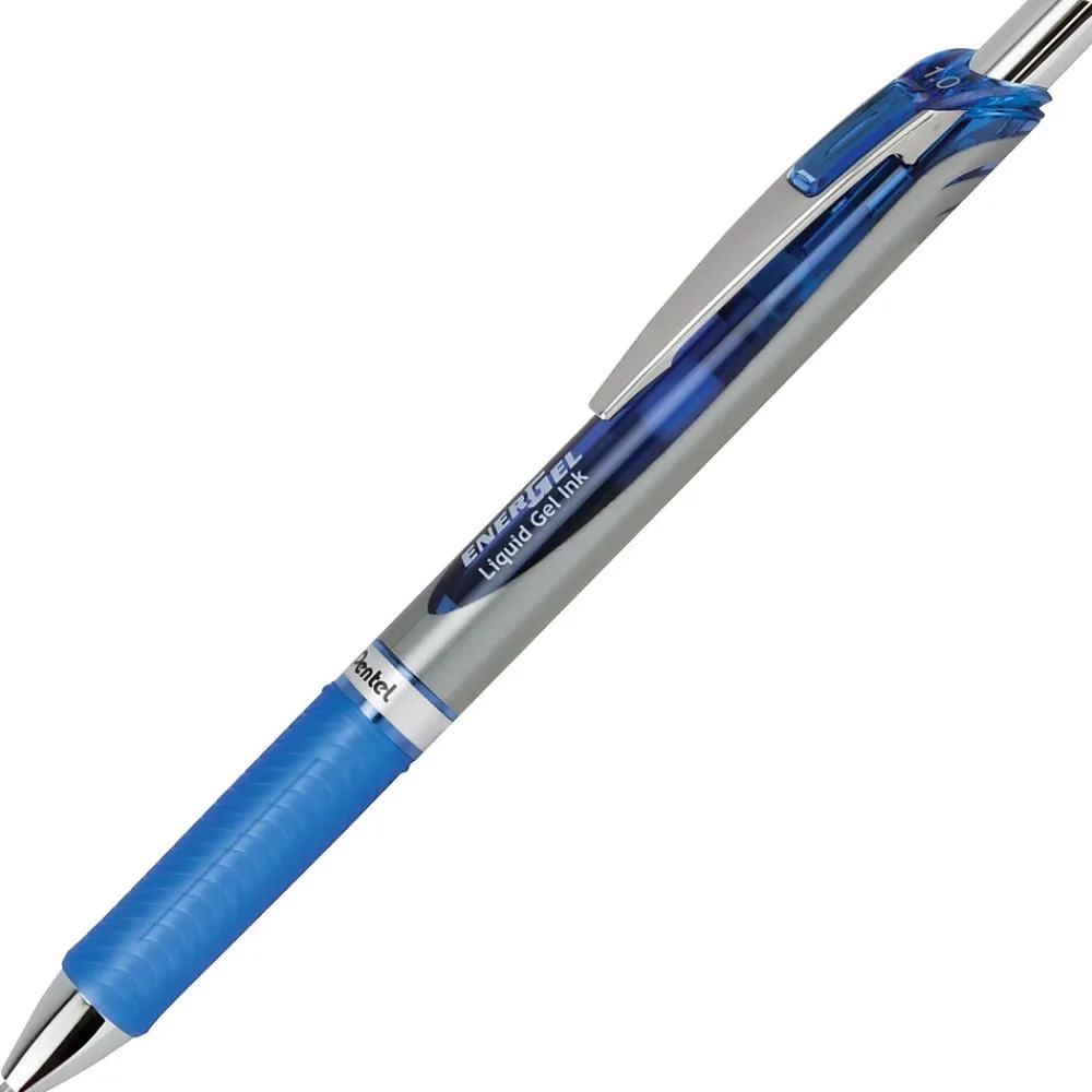 Pens|Pentel EnerGel RTX Gel Pens, Bold Point, Assorted Ink, 5/Pack (BL80BP5M)