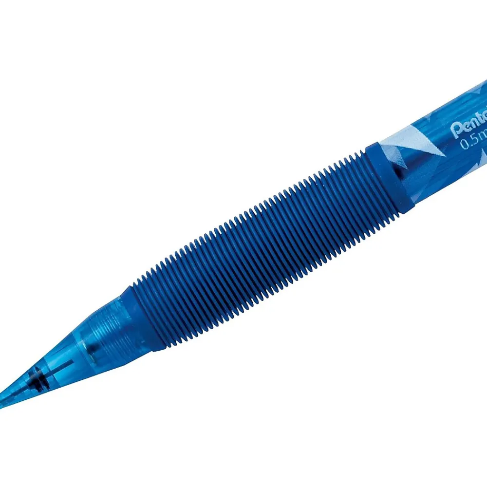 Pencils|Pentel Icy Mechanical Pencils, 0.5mm Lead, Dozen (AL25TC)