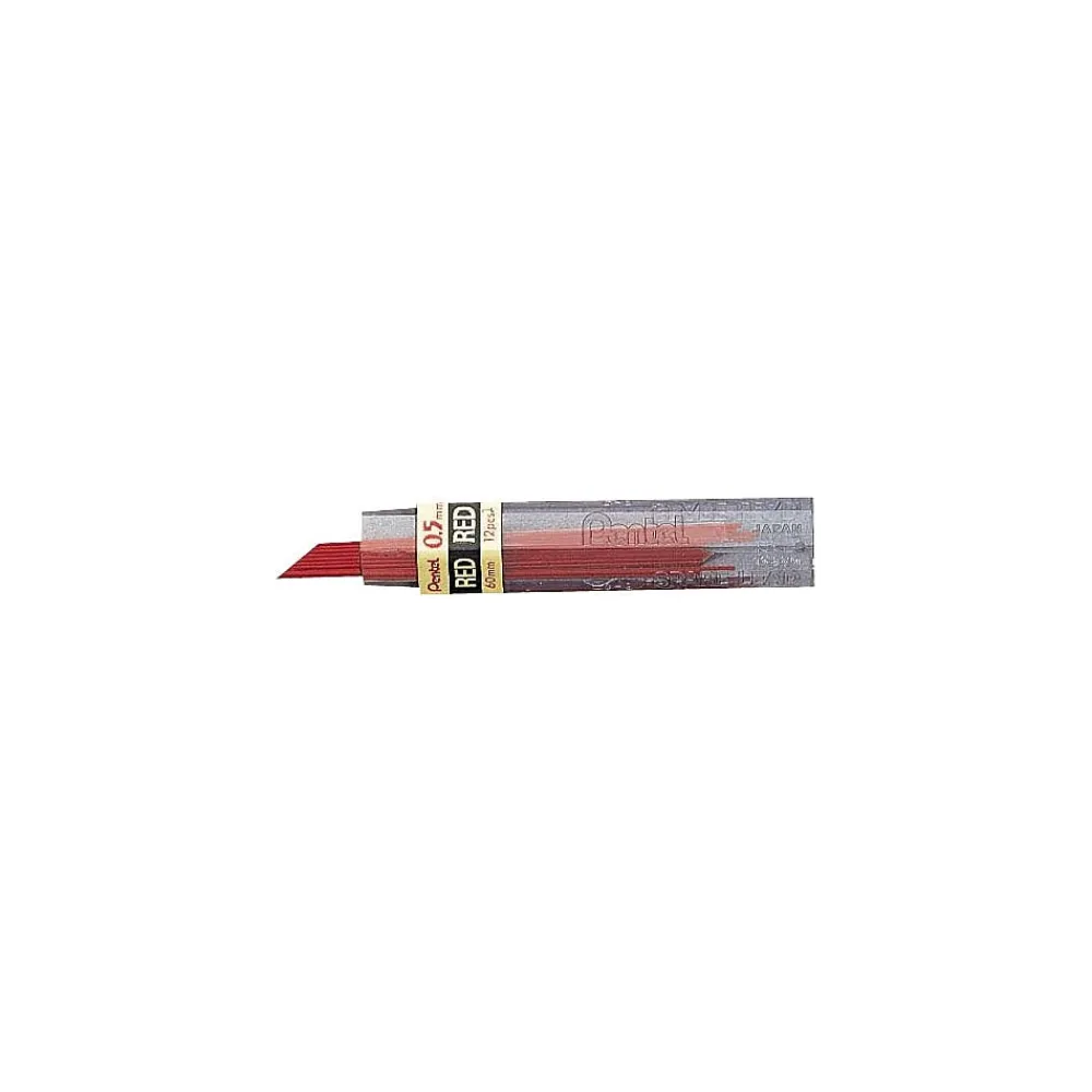 Pencils|Pentel Lead Refill, 0.5mm, 12/Leads, 3/Pack (PPR5BP3-K6)