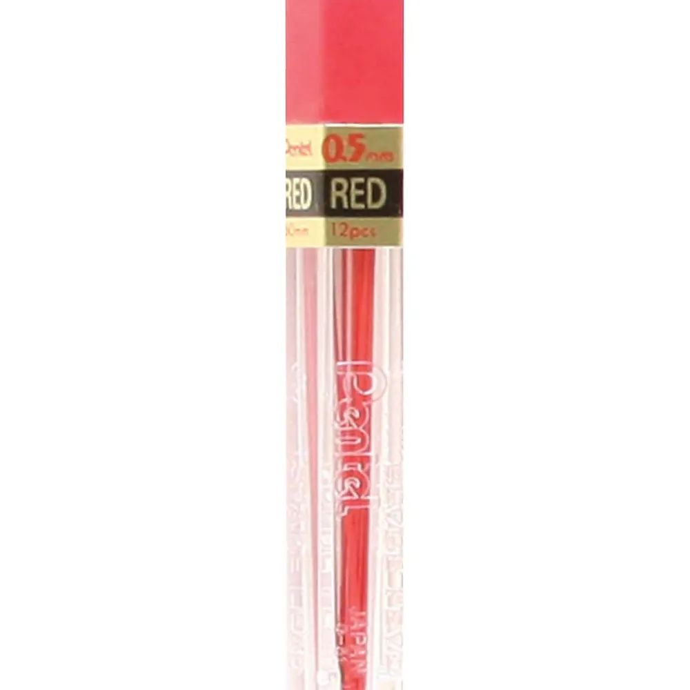 Pencils|Pentel Lead Refill, 0.5mm, 12/Leads, 3/Pack (PPR5BP3-K6)