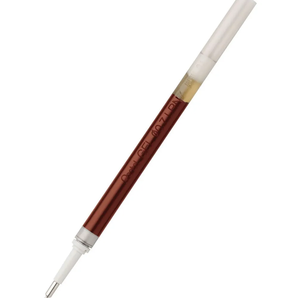 Pens|Pentel ® Medium Gel® Refill For ® Energel Pens, Each, Red