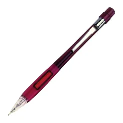 Pencils|Pentel Quicker-Clickerâ„¢ Automatic Pencil .9mm, Burgundy Barrels, 2/Pack