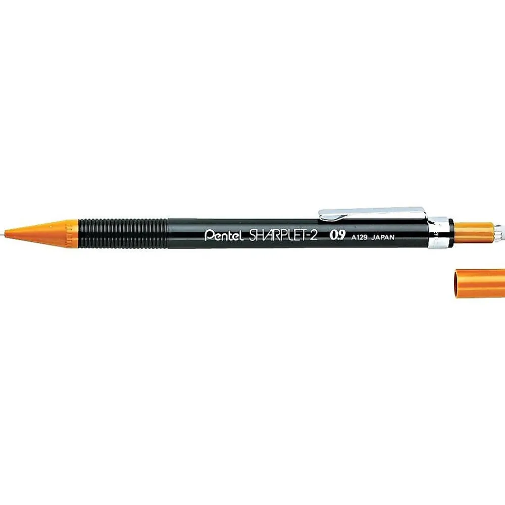 Pencils|Pentel Sharplet-2 Mechanical Pencil, 0.9mm, #2 Medium Lead (A129E)