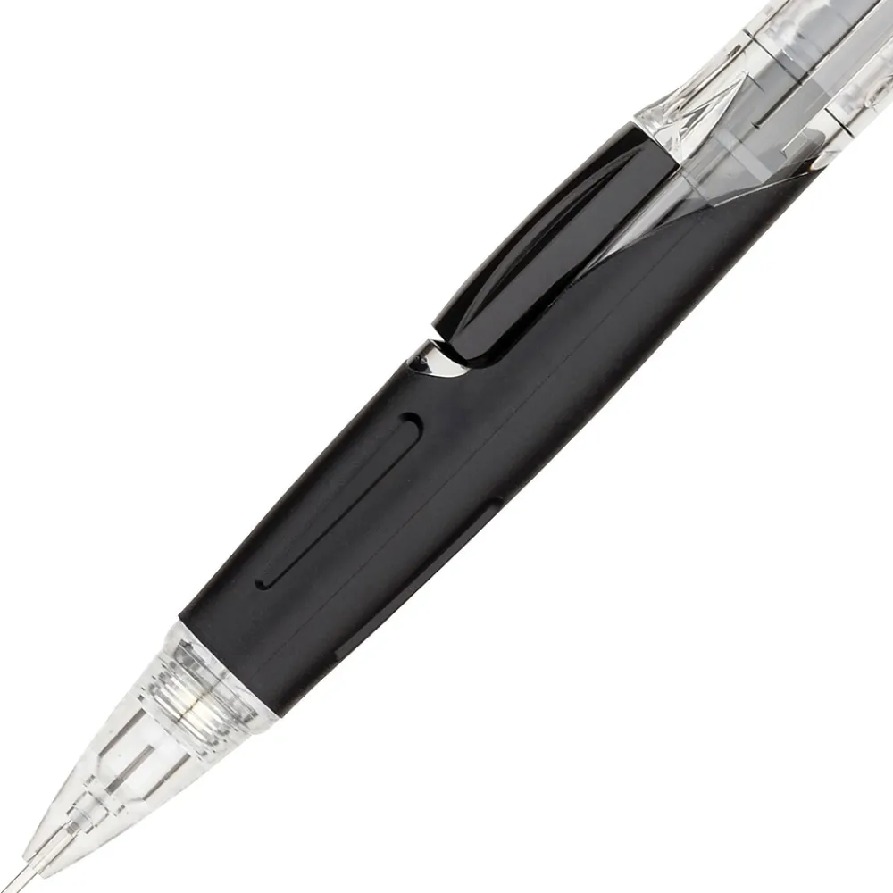 Pencils|Pentel Twist-Erase Click Mechanical Pencil, 0.5mm, Assoted colors, 6/PK (PD275TLBPS6M)