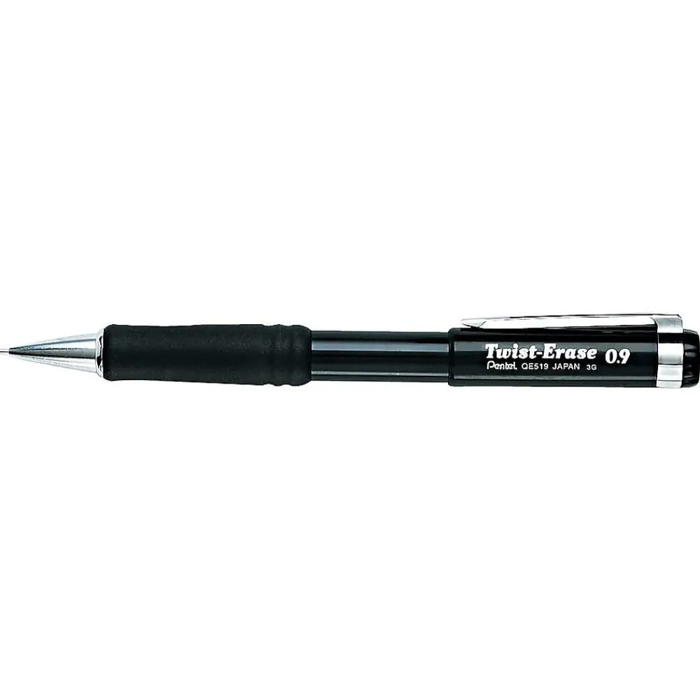 Pencils|Pentel Twist-Erase III Mechanical Pencil, 0.9mm, #2 Soft Lead (QE519A)