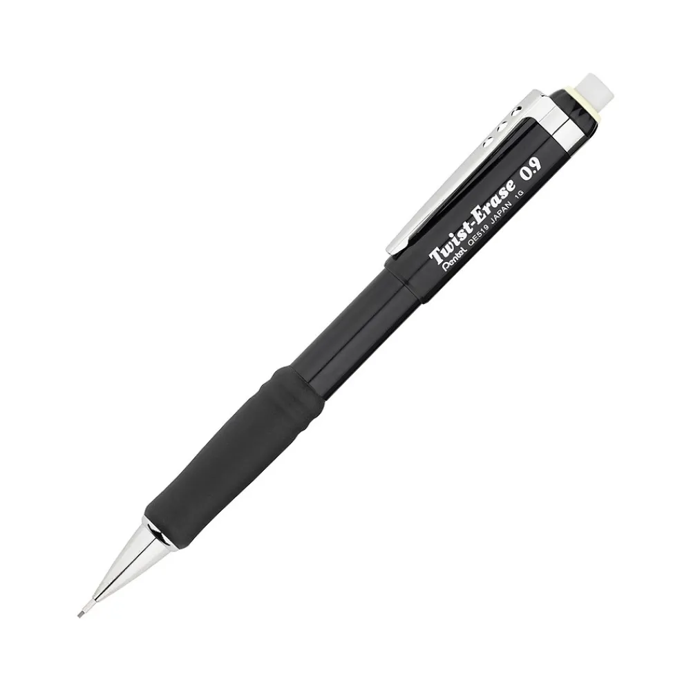 Pencils|Pentel Twist-Erase III Mechanical Pencil, 0.9mm, #2 Soft Lead (QE519A)