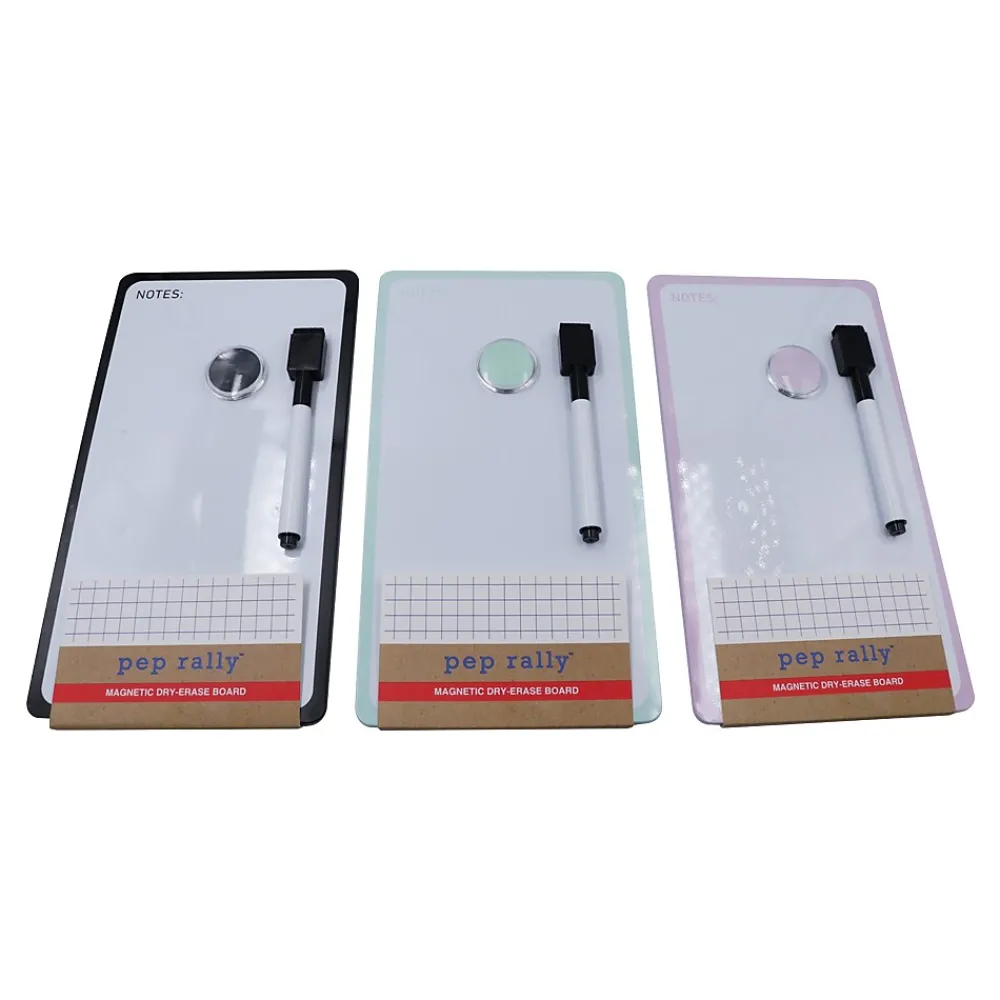 Dry Erase*Pep Rally Magnetic Dry Erase Board, 5.5"L x 10"H (29617)