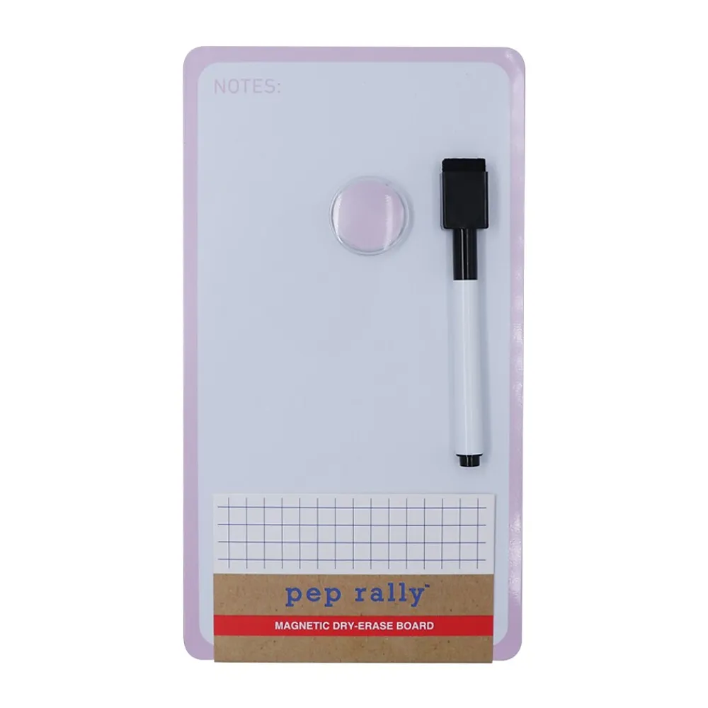 Dry Erase*Pep Rally Magnetic Dry Erase Board, 5.5"L x 10"H (29617)