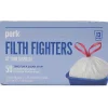 ™ 13 Gallon Kitchen Trash Bag, 28" x 24", Low Density, 0.9 mil, White, 50 Bags/Box, 6 Boxes/Carton (PK56745CT)<Perk Clearance