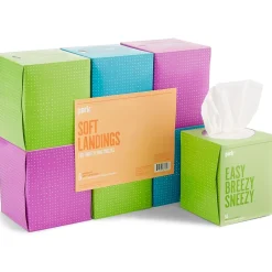 ™ Ultra Soft Tissue, 2-Ply, 95 Sheets/Box, 6 Boxes/Pack (PK57779)<Perk Online