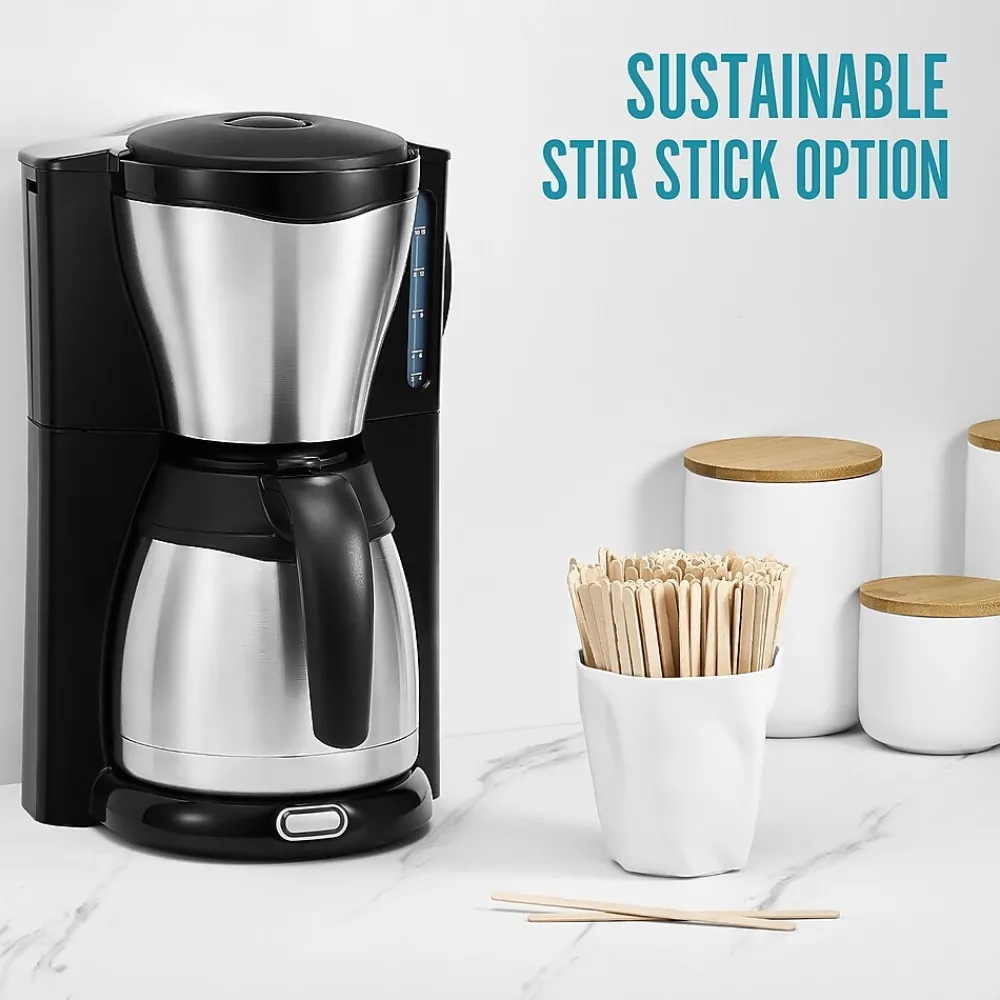 Perk ™ Wooden Stirrer, 5.5", 1000/Pack (PK61996)